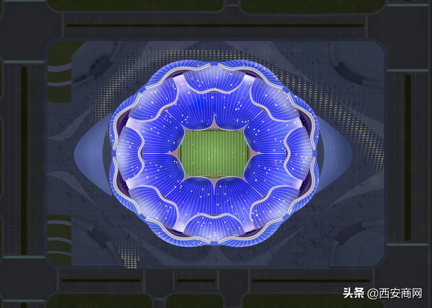 广州恒大足球场有什么新作品,广州恒大专业足球场造型