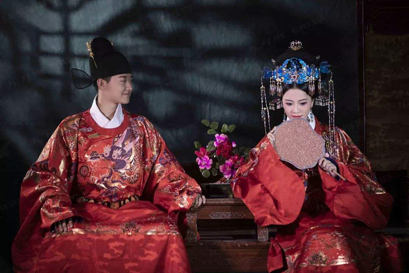 中国古代婚礼服,最好看的古代婚礼服装