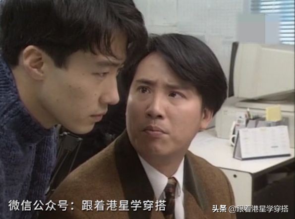 黎明原振侠西装,黎明原振侠穿搭黑皮衣