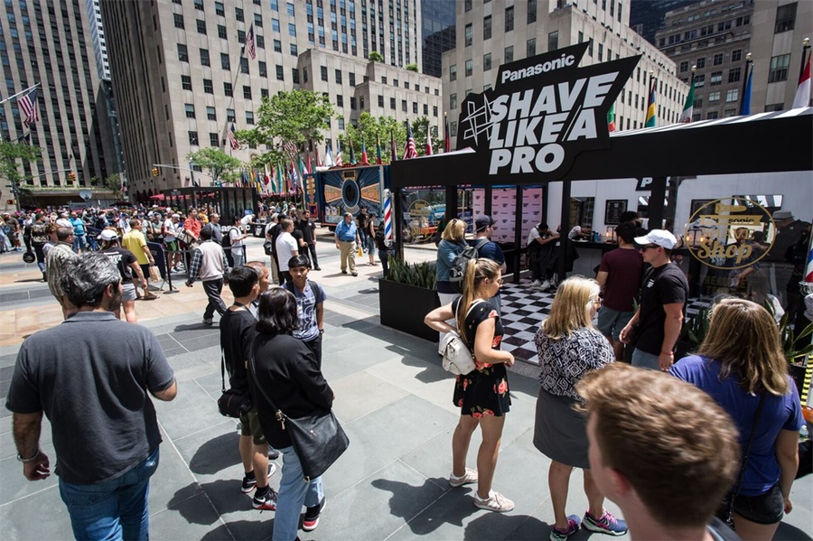 松下电动理发,理发店体验模式