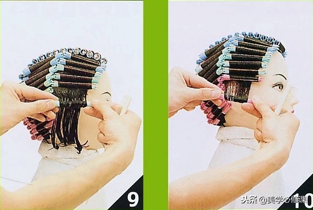 手把手教你学烫发图解,烫发课程一般教什么