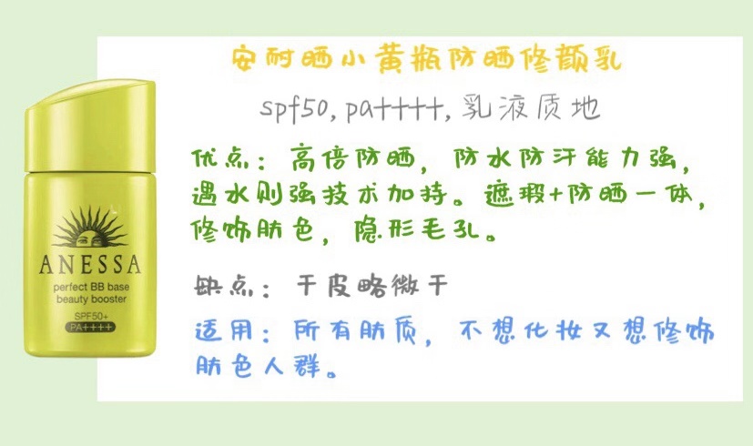 以下是几款防晒霜的介绍和推荐,安耐晒防晒霜推荐哪款