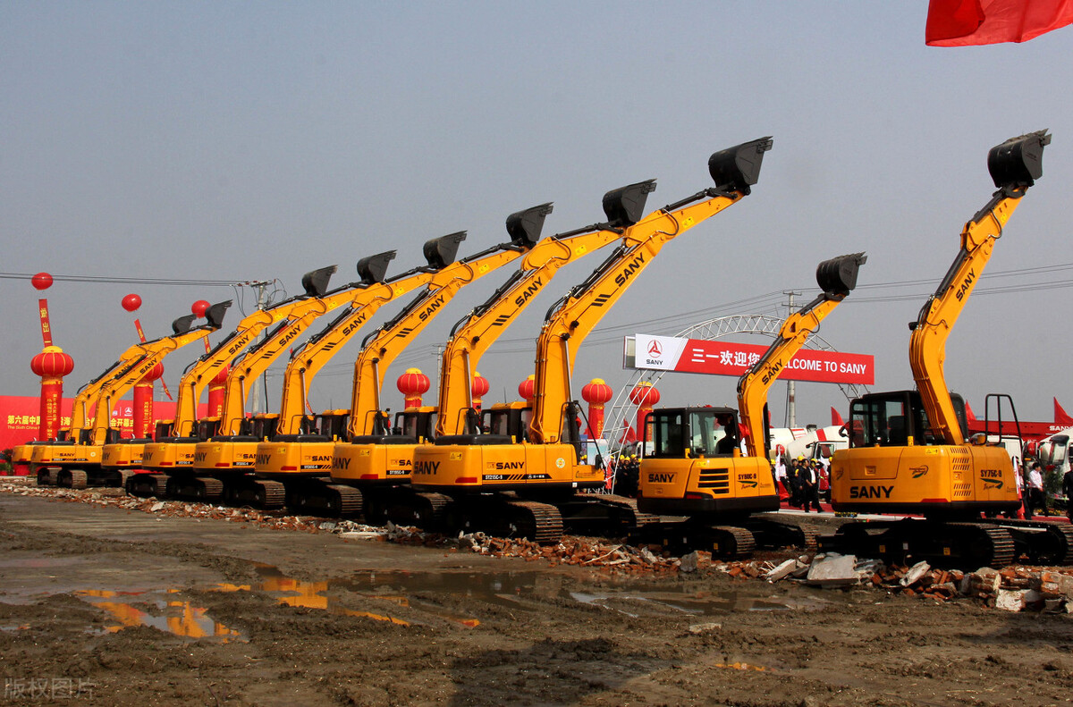 世界十大最顶级工程机械巨头,中国竟然独霸三席