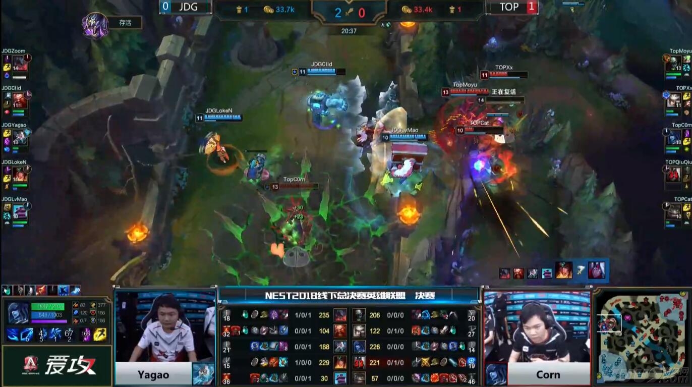 NEST2018英雄联盟新皇登基：JDG收获首冠！