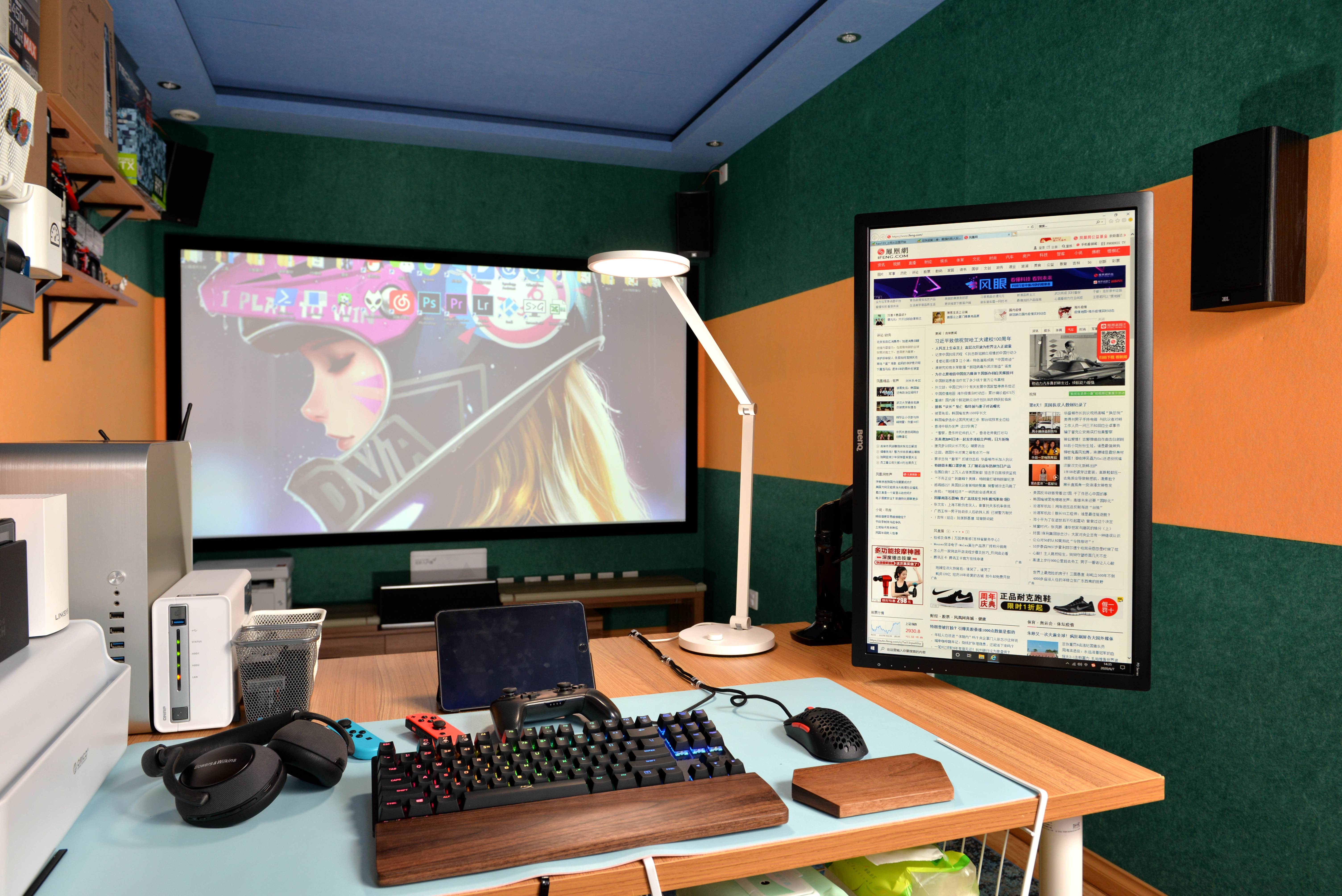 数十款桌面神器，打造100寸娱乐桌面，投影与显示器的完美结合