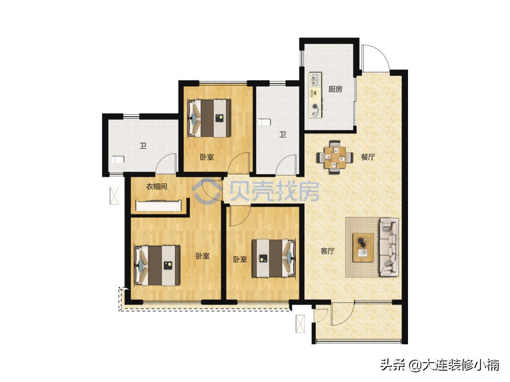 大连融创长洲装修效果图,融创海逸长洲装修风格视频