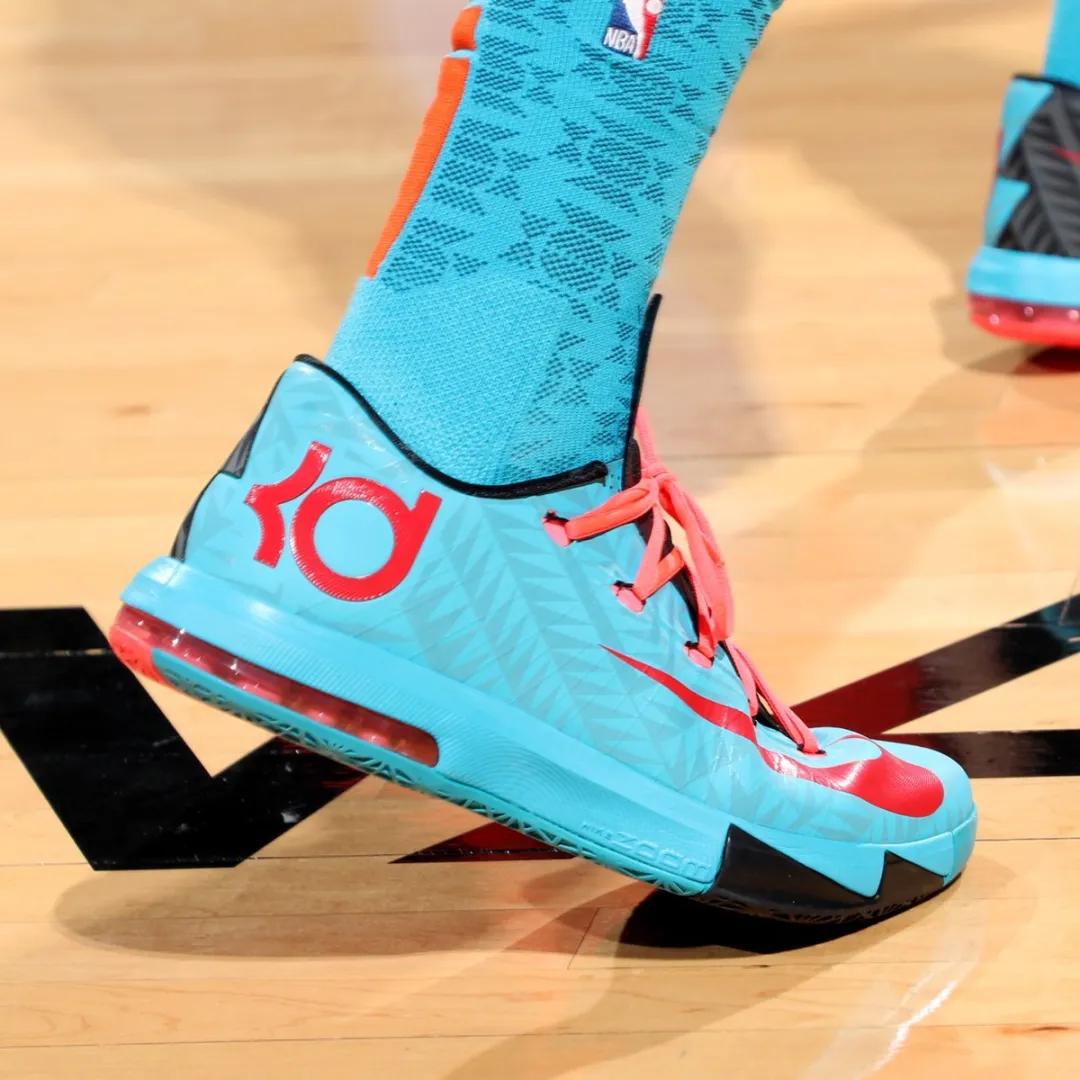 nba球员上脚kd3,施罗德上脚球鞋kd6