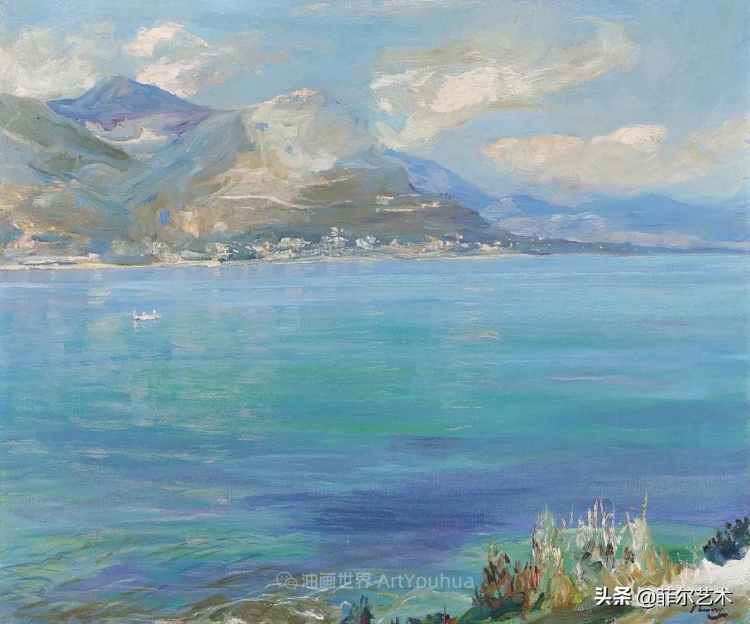 爱尔兰画家的风景油画欣赏,胡安米罗油画作品欣赏