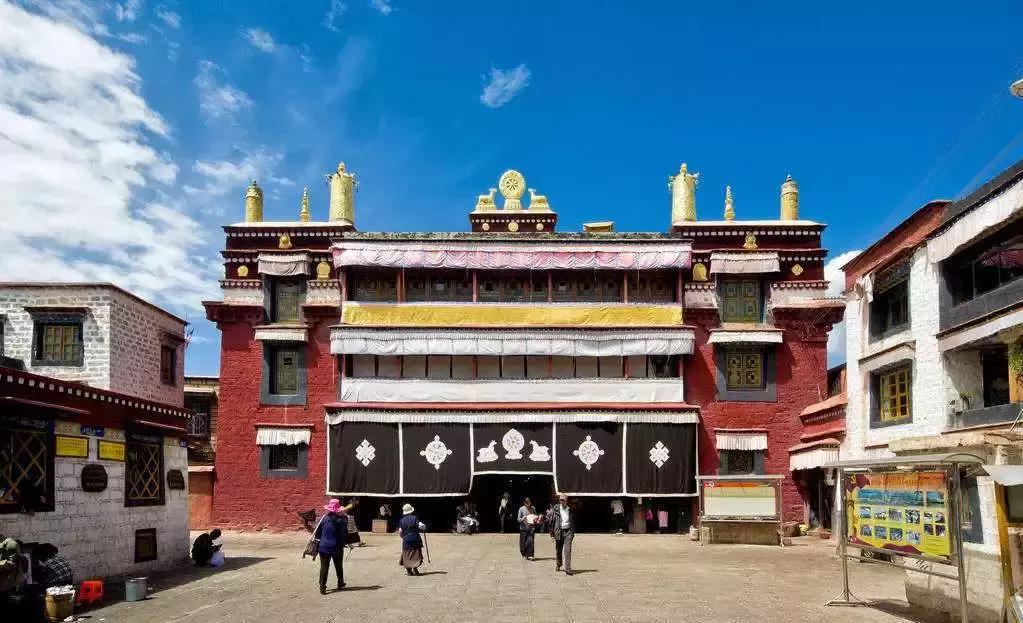 拉萨八廓街地图,八廓街和转经道