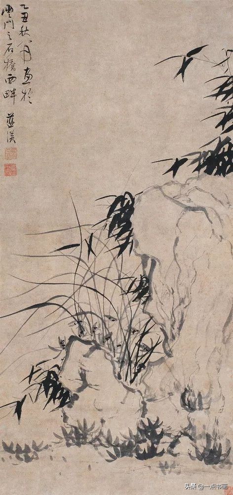 明画家蓝瑛溪山幽居图,明蓝瑛山水画全集