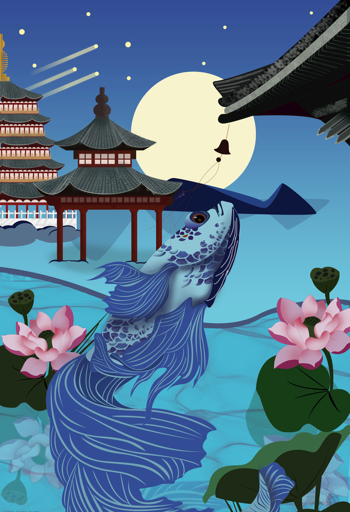 手绘国潮壁纸1920*1080,国潮壁纸图片保存