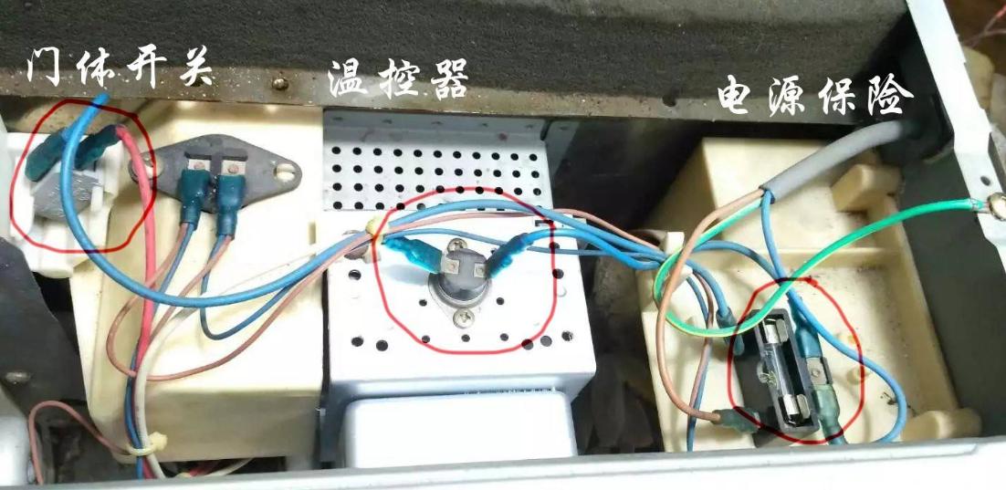 微波炉门开关故障修理,微波炉加热慢怎么修理