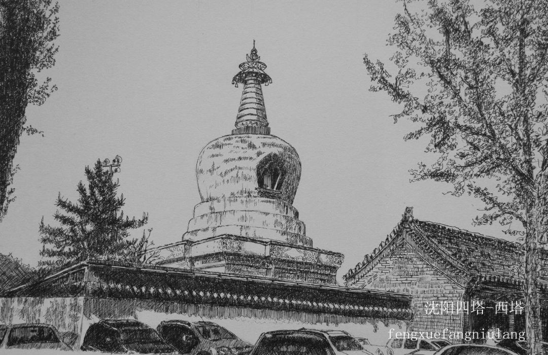 情系山水画作品,情系沈阳