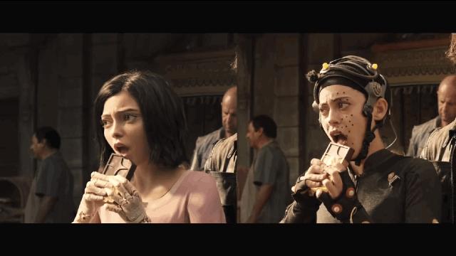 阿丽塔精彩瞬间,阿丽塔惊艳的照片