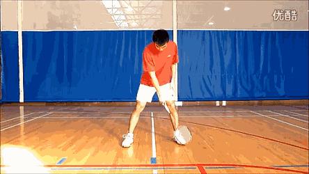 羽毛球步伐基础训练教案,八一队羽毛球教练陈伟华步伐练习