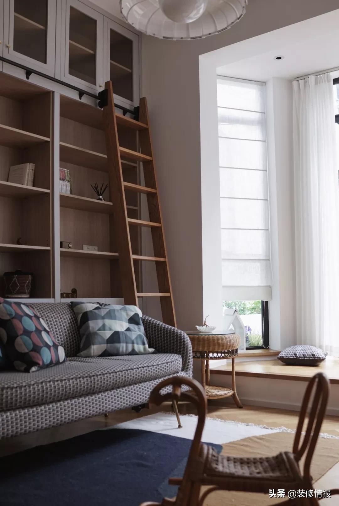 她买下32㎡上海老旧学区房,为女儿打造小桃园还有20㎡舒适大庭院