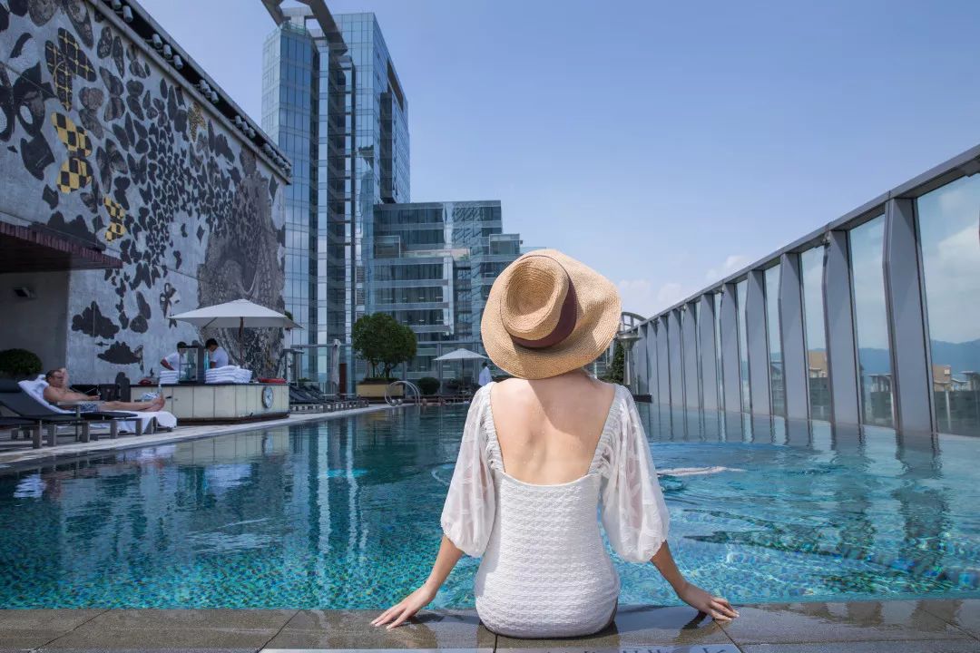 香港w酒店壮美客房,入住的香港酒店