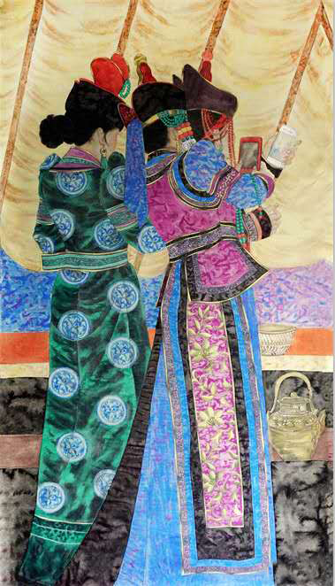 美美与共歌手中亚峰会,美美与共慈善画展