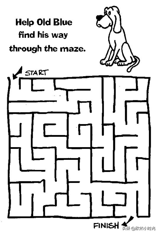 迷宫教程简单6-12岁,小孩迷宫推荐