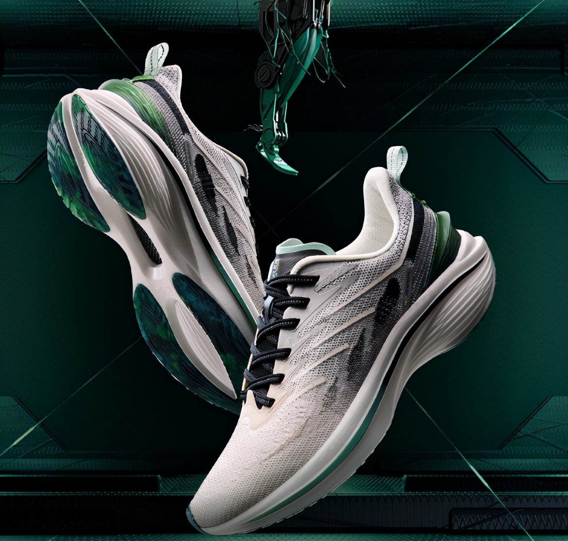 gel-kinseiblast缓震跑鞋运动鞋,安踏运动鞋儿童鞋10-16岁碳板跑鞋