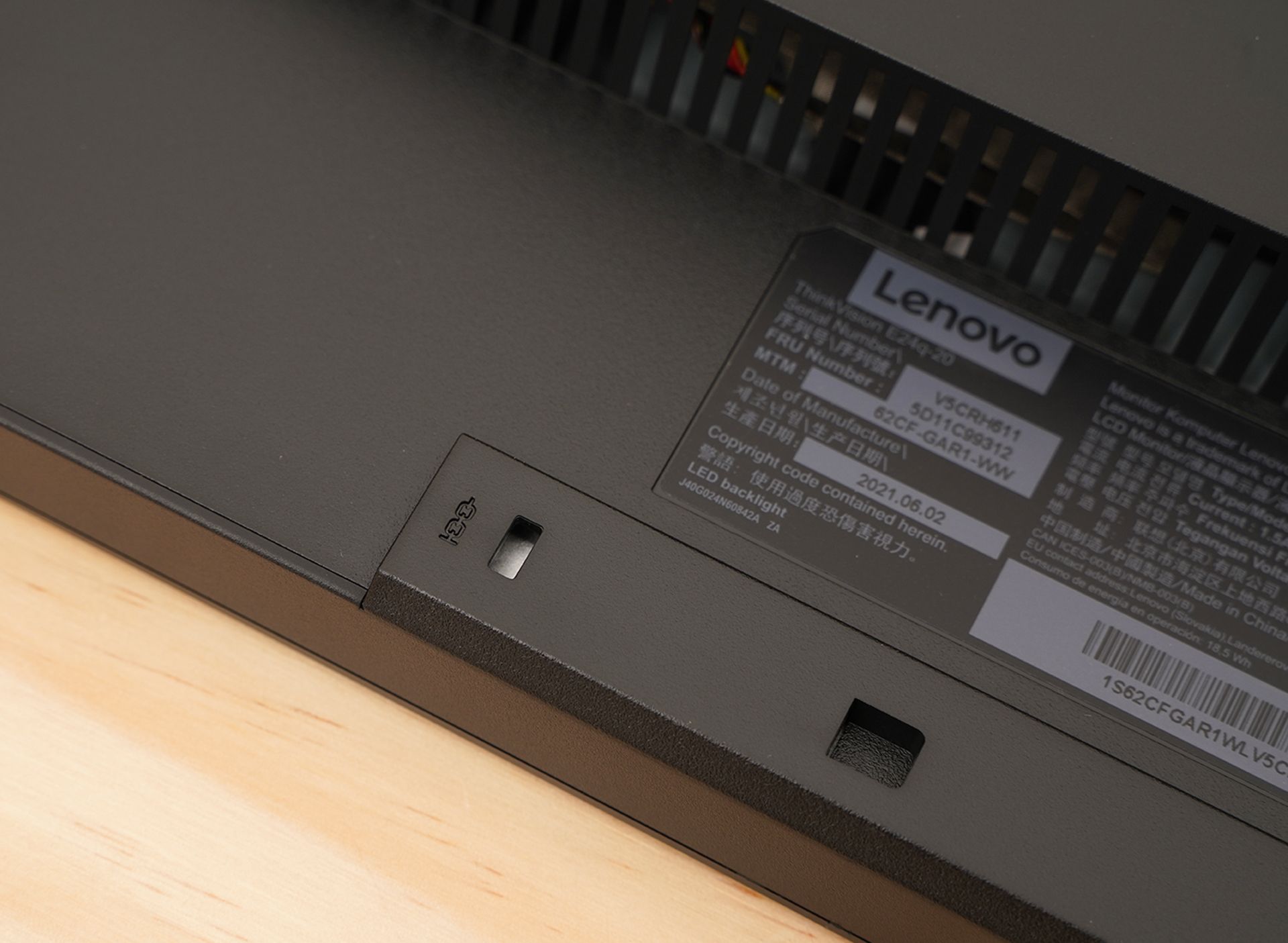 联想thinkvisiont22i-10显示器,联想thinkvisionx2323寸显示器