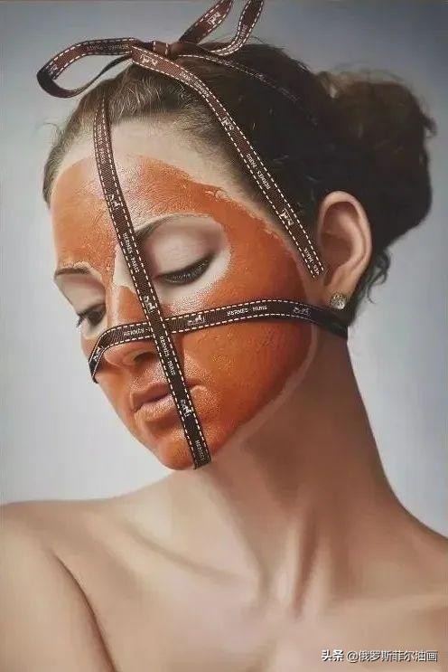 美女画家画美女，怎么看怎么美，看着她的画呼吸都要停滞了