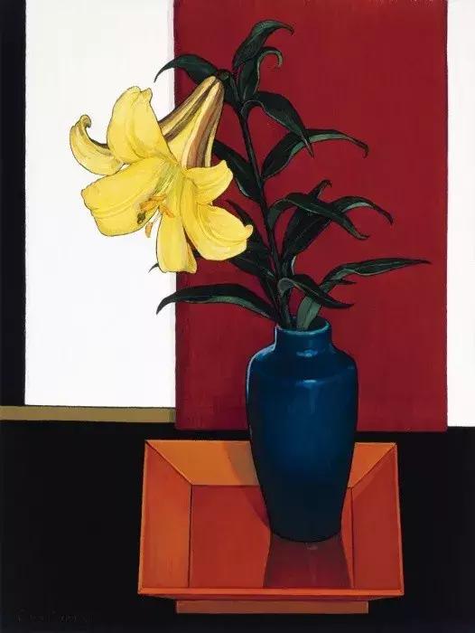 她72岁，画了50多年的画，花儿在她笔下都有了个性