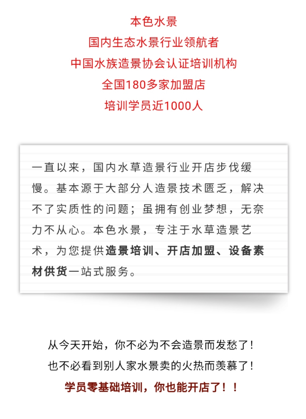 本色水景水草造景培训,本色水景水草培训