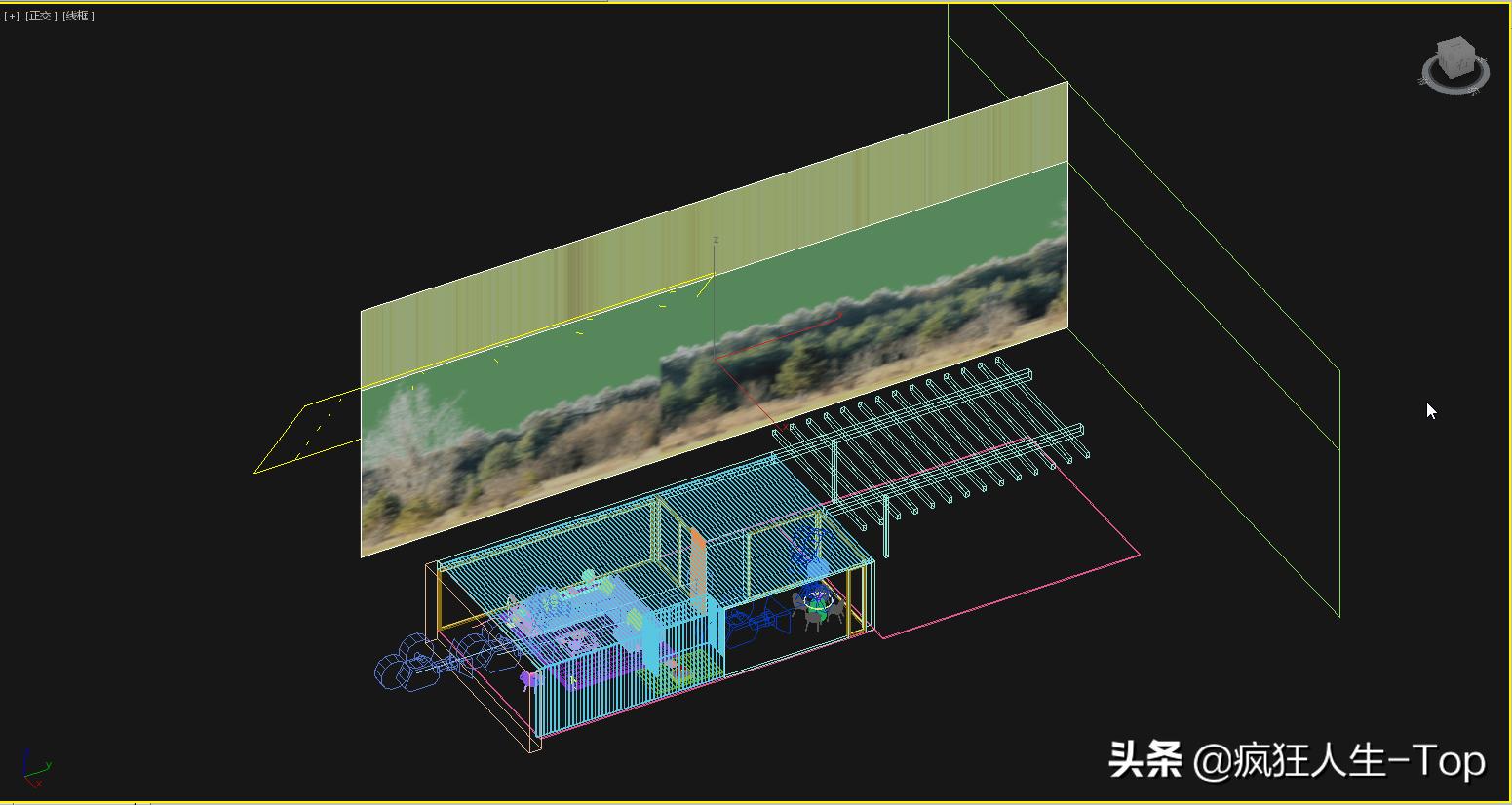 3dmax别墅夜晚外景灯光教程,3dmax实例灯光加的太多怎么删