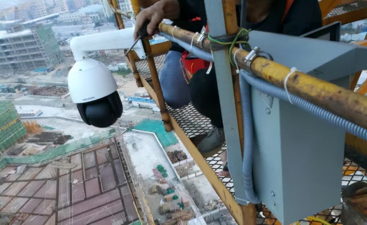 工地监控摄像头安装效果图,关于工地安装监控设备的请示