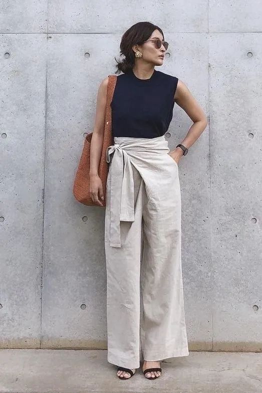 今夏流行穿亚麻高级炸了,今夏流行穿亚麻清凉解暑还显气质