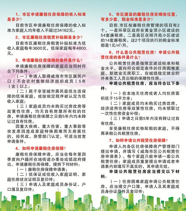 威海有公租房吗在哪里,威海市公租房最新信息网