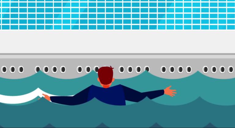 如果人掉入海里怎么自救,掉入海里自救方法