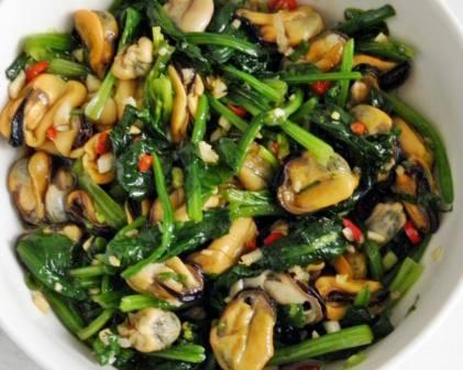 酸汤豆腐虾的做法大全,酸汁菠菜拌甜虾