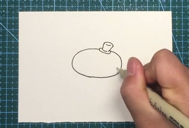 一年级西瓜简笔画简单又好看,简笔画一年级西瓜