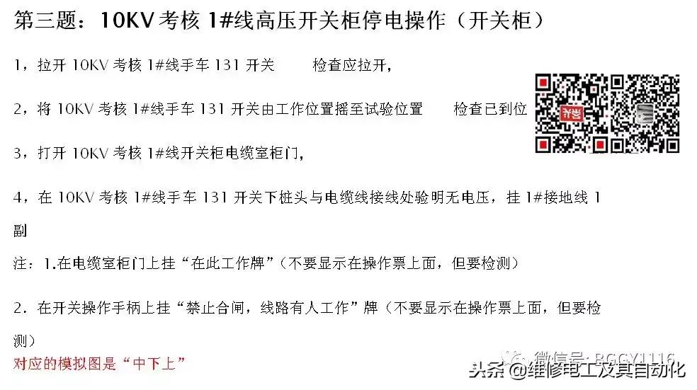 高压电工实操考试科目二模拟图,高压电工科目二题库技巧