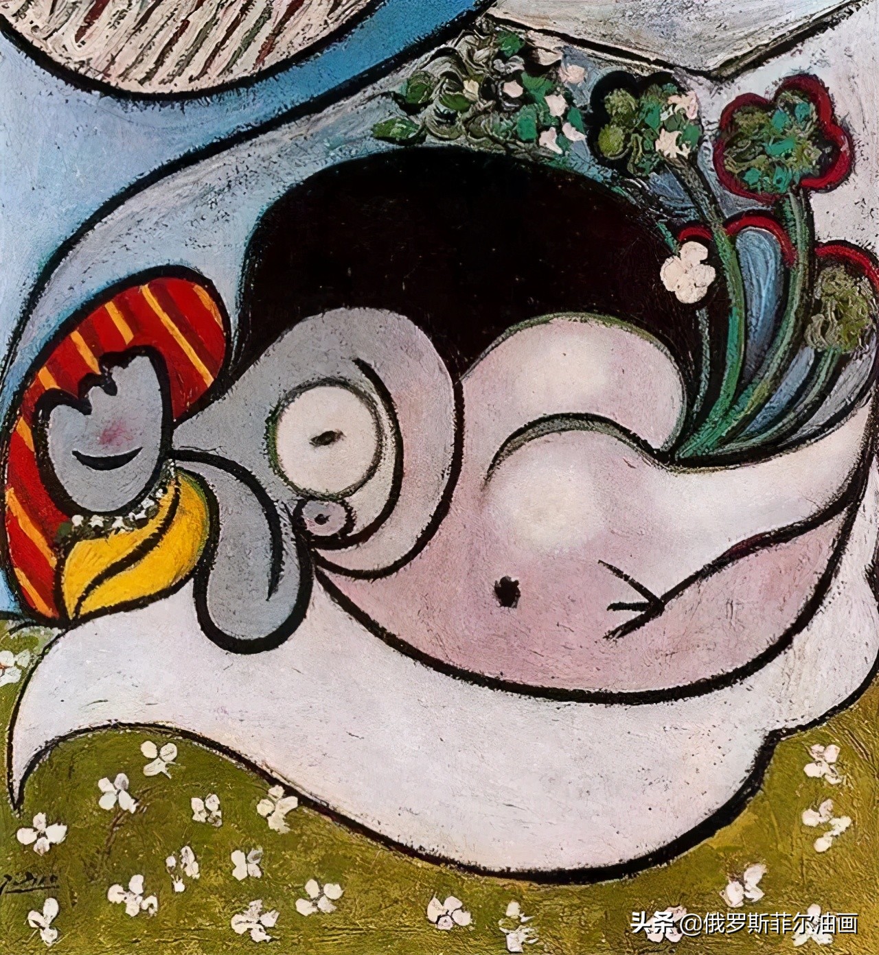 绘画毕加索二次创作经典作品,毕加索最著名的十幅画图片