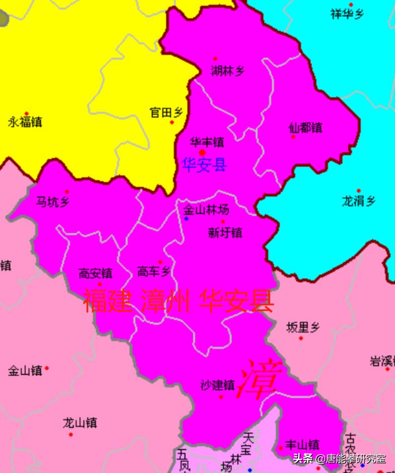 漳州东山、平和、南靖、华安4县42镇人口、土地、工业…最新统计