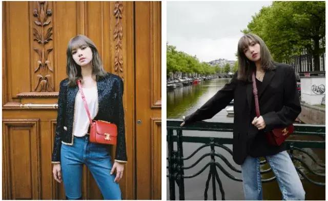 拥有lisa同款铁刘海,拥有香奈儿包包