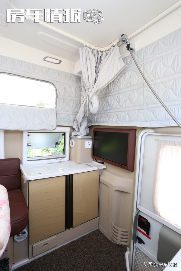 单排四驱自动挡皮卡c型房车测评,d-max单排升顶皮卡房车