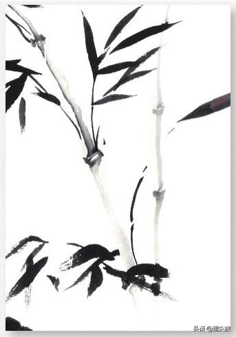 兰竹组合水墨画,兰竹图怎么画好看