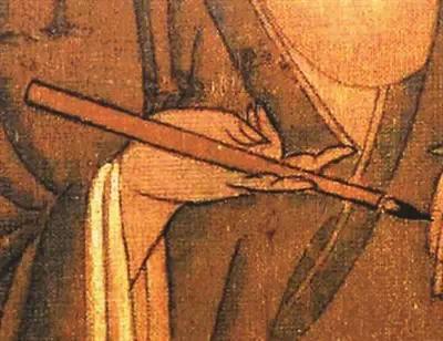 王羲之握毛笔的正确姿势,王羲之拿字行书