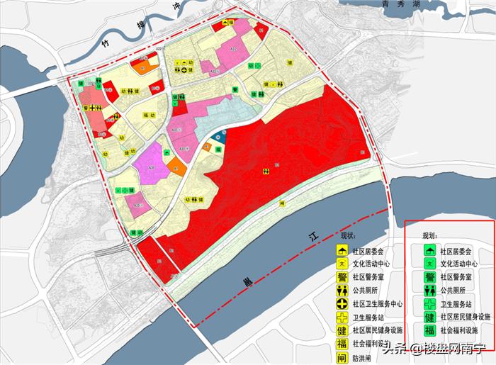 柳沙半岛新学校追踪：荔英中小学南宁市四十八中进度曝光