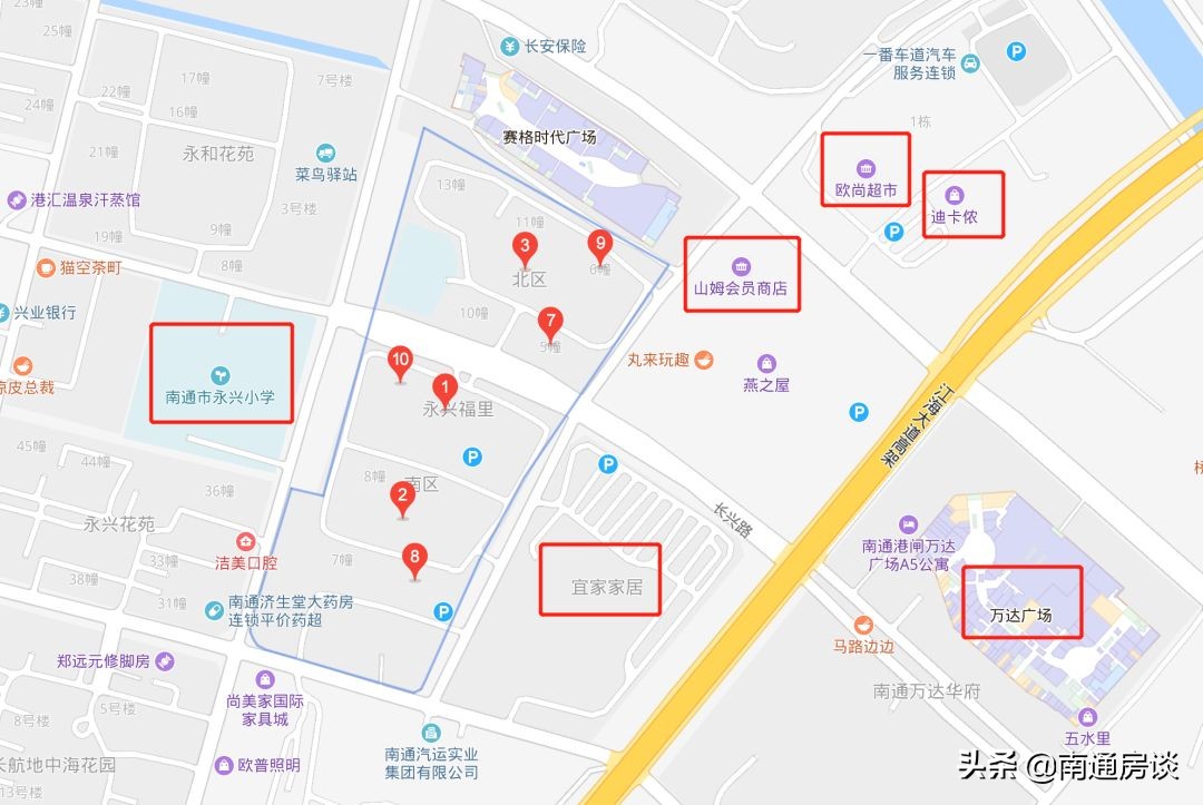 港闸区新建的安置房,港闸区最值得购买的小区