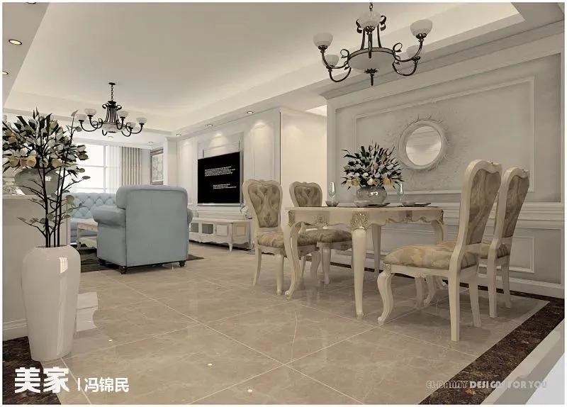 客厅装修设计高级感图文,挑空客厅十字圆顶装修效果图