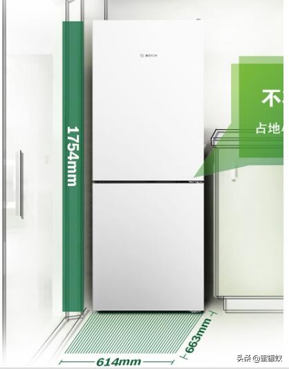 嵌入式冰箱双开门冰箱尺寸,一般双开门冰箱尺寸预留多宽合适