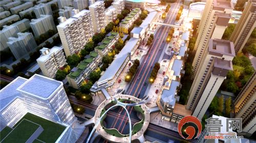 平度中杰时代广场网红桥最新消息,平度中杰时代天桥完工典礼