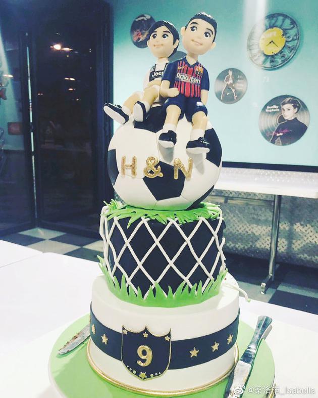 梁洛施为儿子庆生天水围,梁洛施晒与李泽楷晨跑照引热议