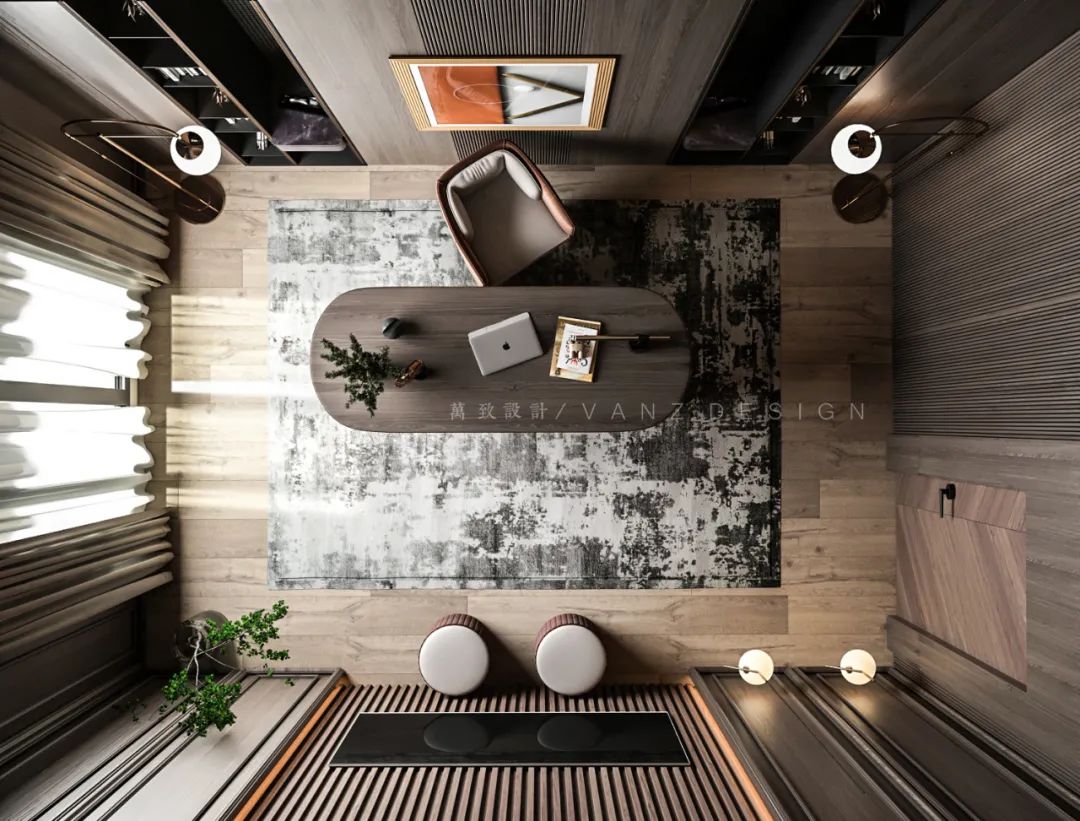 高档董事长办公室装修案例欣赏,董事长办公室豪华装修现代感