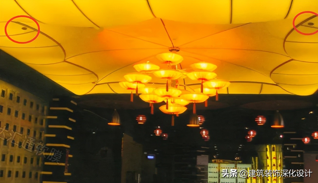 软膜天花沾上乳胶漆怎么办,软膜遇到喷淋怎么处理